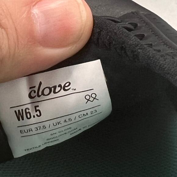 Clove Nursing Classic Sneaker Night Shift Shoes Black Women 6.5 - Picture 9 of 10